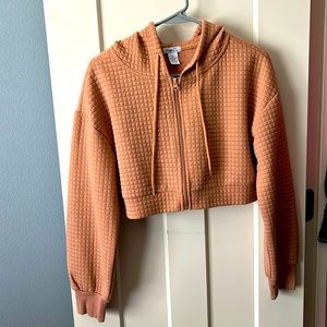 Cropped Zip-Up Jacket
